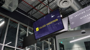 XYZ-Technologies_Colisee-Videotron-Trois-Rivieres-common-space-equipped with-high-performance-televisions