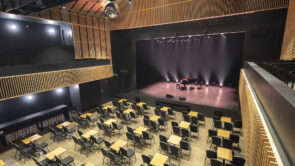XYZ Technologies Théatre de la Veille Forge overview of theatre