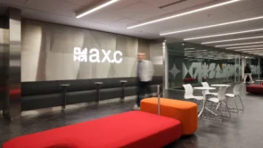 XYZ Technologies Espace Ax c entrepreneurship space entrance collaborative meeting rooms modern workspace
