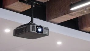 XYZ Technologies Espace Ax c ceiling mounted projector