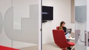 XYZ Technologies Espace Ax c collaborative workspace conference system modern meeting area